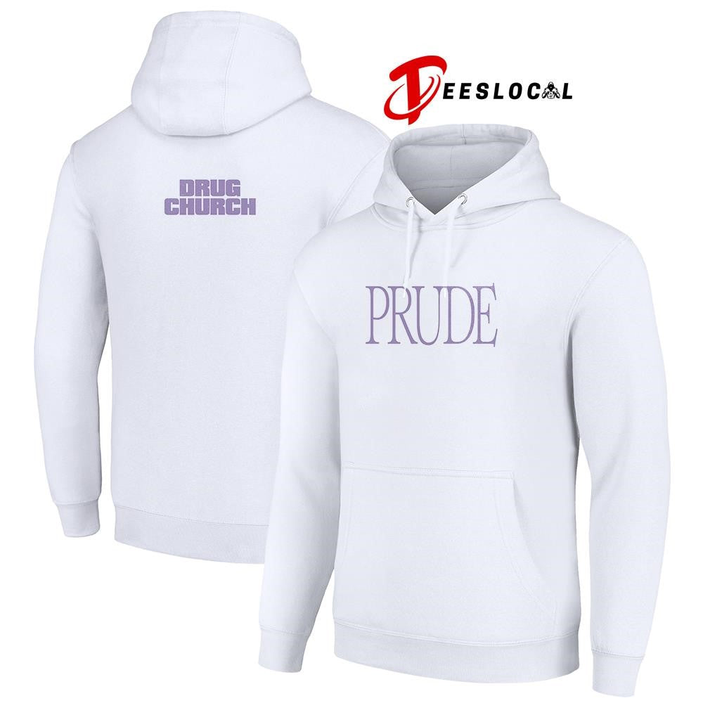Drug Church prude text shirt