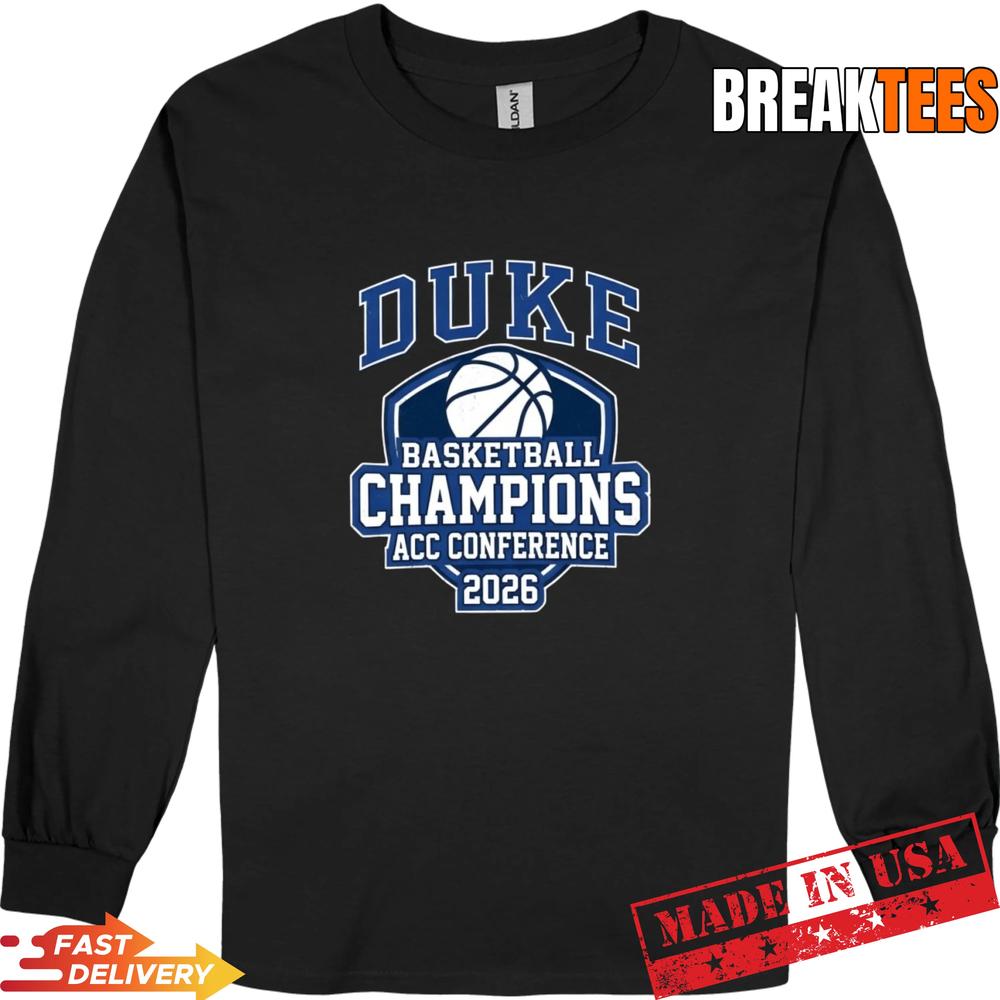 Ultimate Duke Basketball ACC Conference Champions 2026 T-Shirt
