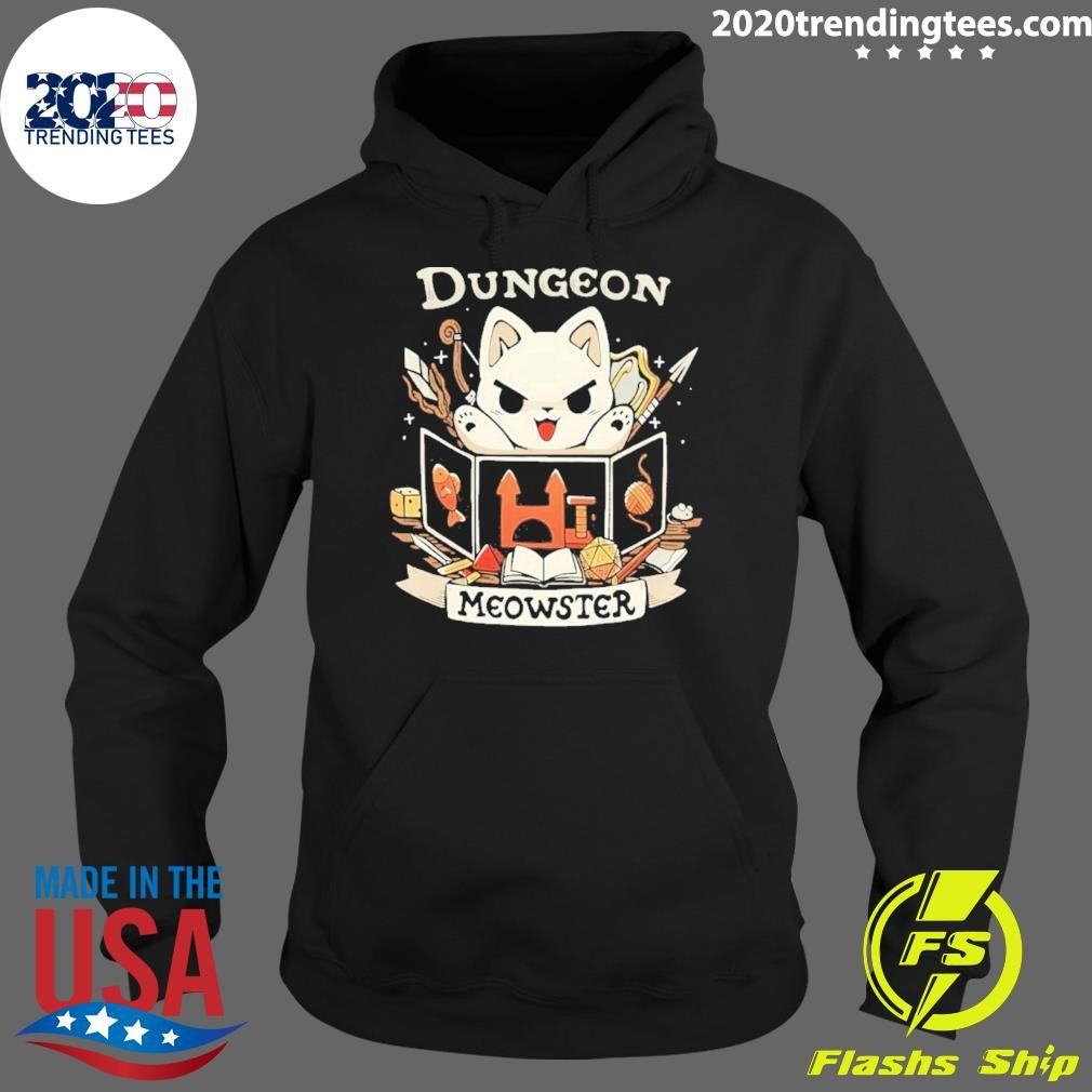 Dungeon Meowster Dungeons And Dragons Shirt
