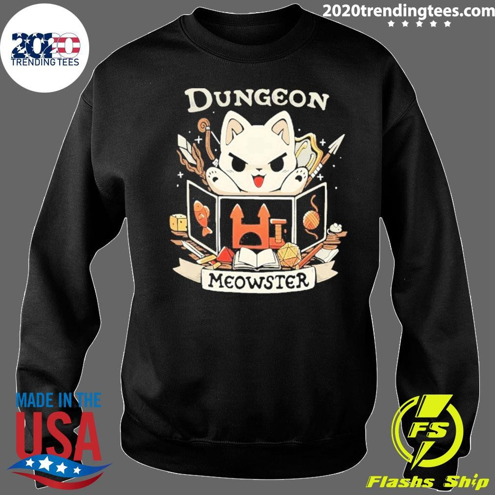 Dungeon Meowster Dungeons And Dragons Shirt