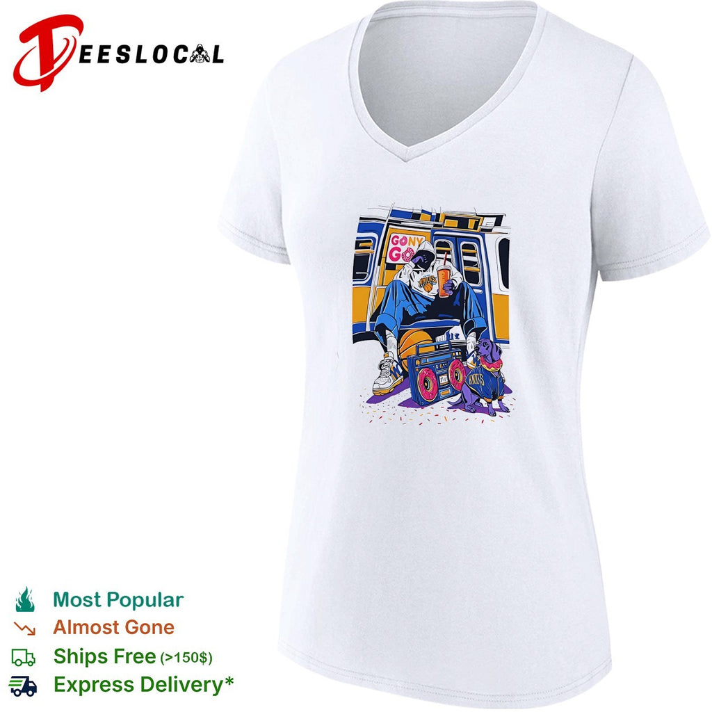Dunkin’ Knicks New York Subway donut Streetwear style shirt