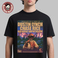 Dustin Lynch And Chase Rice Live At Red Rocks Amphitheatre On April 22 2026 In Morrison Colorado T-Shirt
