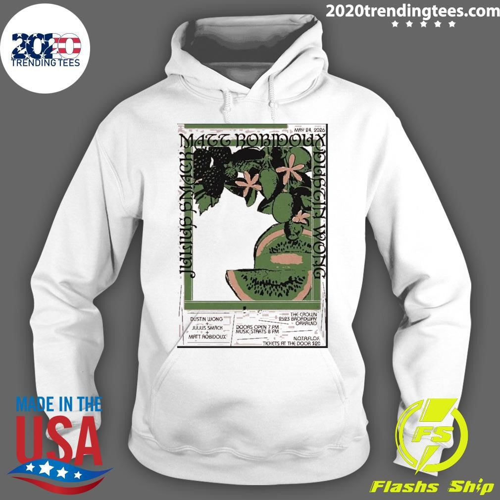 Dustin Wong The Crown May 24 2026 Poster Shirt