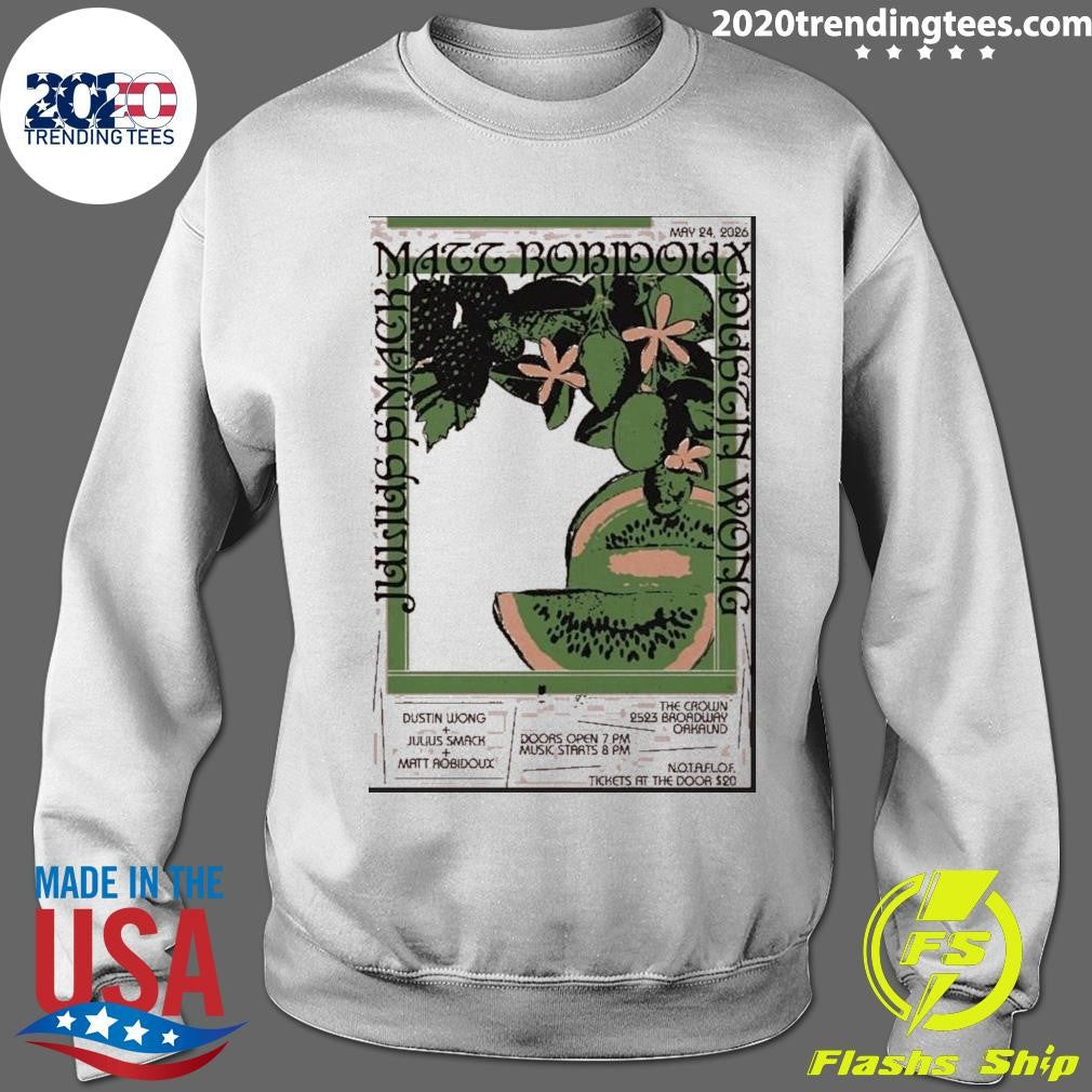 Dustin Wong The Crown May 24 2026 Poster Shirt