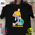 Dusty May Coach Step Over Little Brother Michigan Wolverines Basketball Winner Ncaa Champions 2026 Shirt