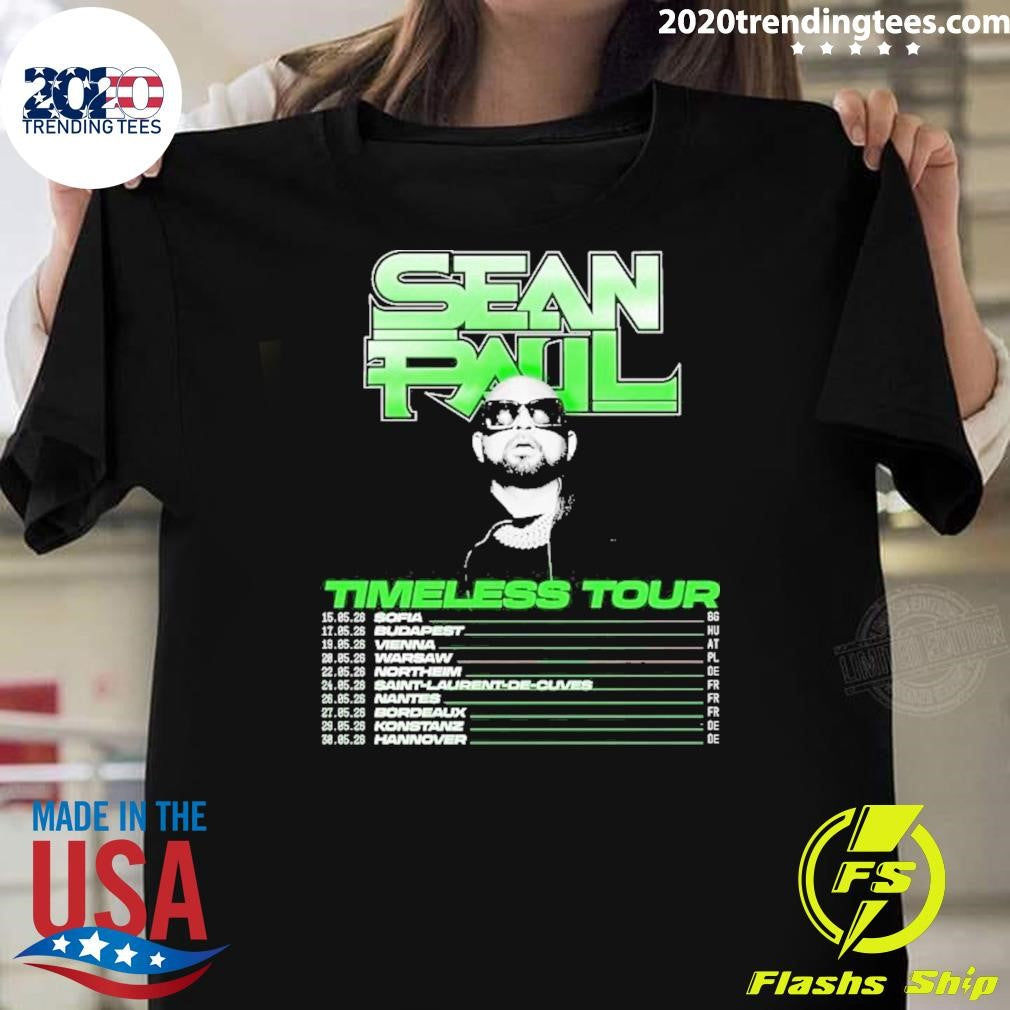 Dutty Paul Timeless Tour May 2026 Poster Shirt