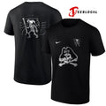 ECUbasketballnightoftheboneyardskeletonlogoshirt