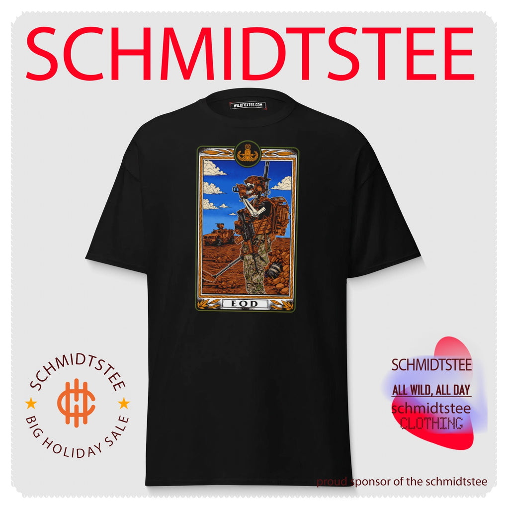 EOD Skeleton Soldier with Metal Detector shirt