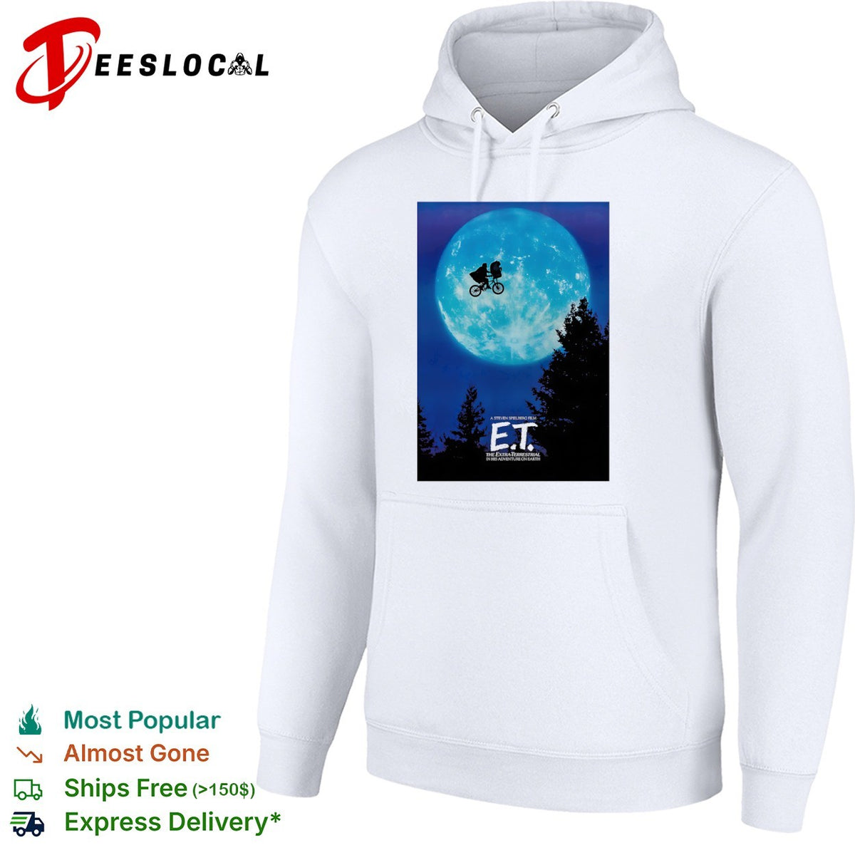 ET the extra terrestrial a steven spielberg film in his adventure on earth shirt