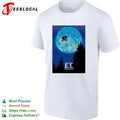 ET the extra terrestrial a steven spielberg film in his adventure on earth shirt