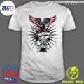 Eagle Patriot American Flag God Family Country Tee Shirt