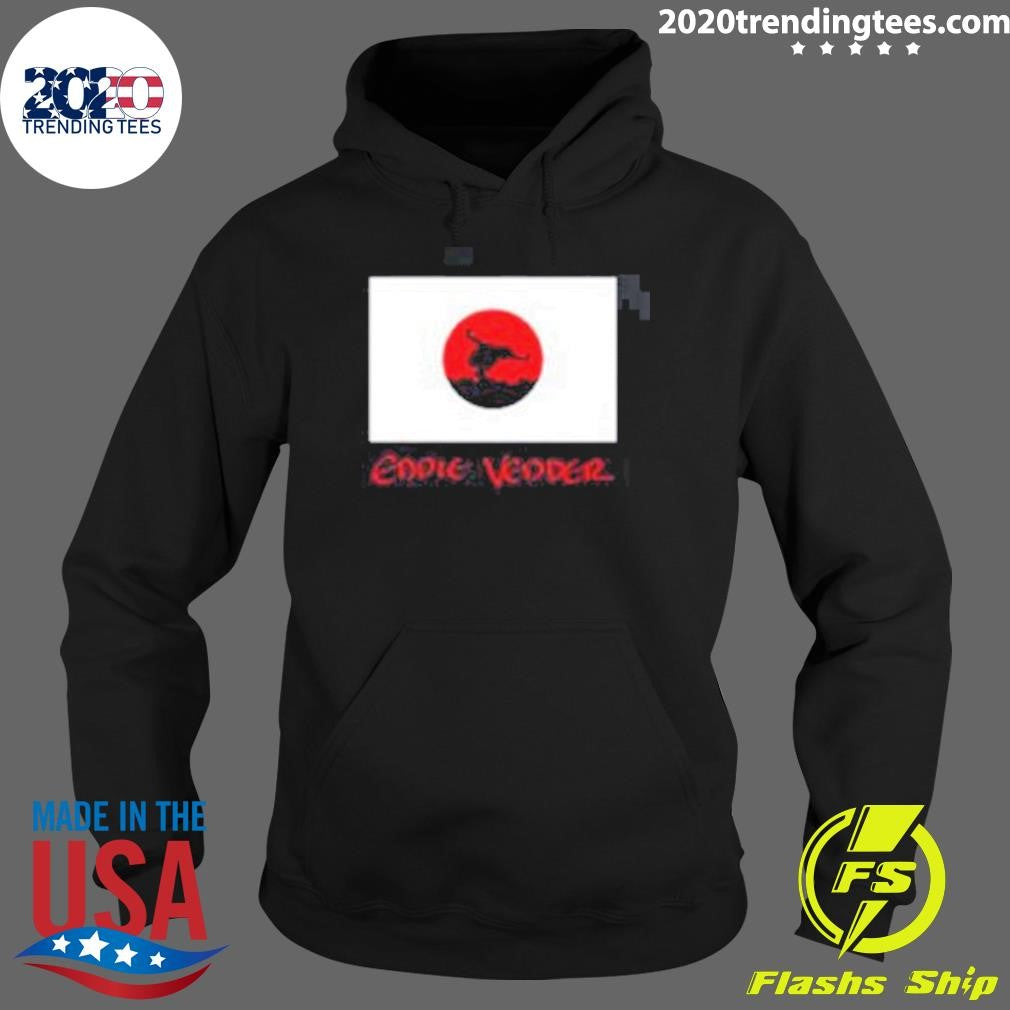 Eddie Vedder Japan 2026 Tour Merch Flag Shirt