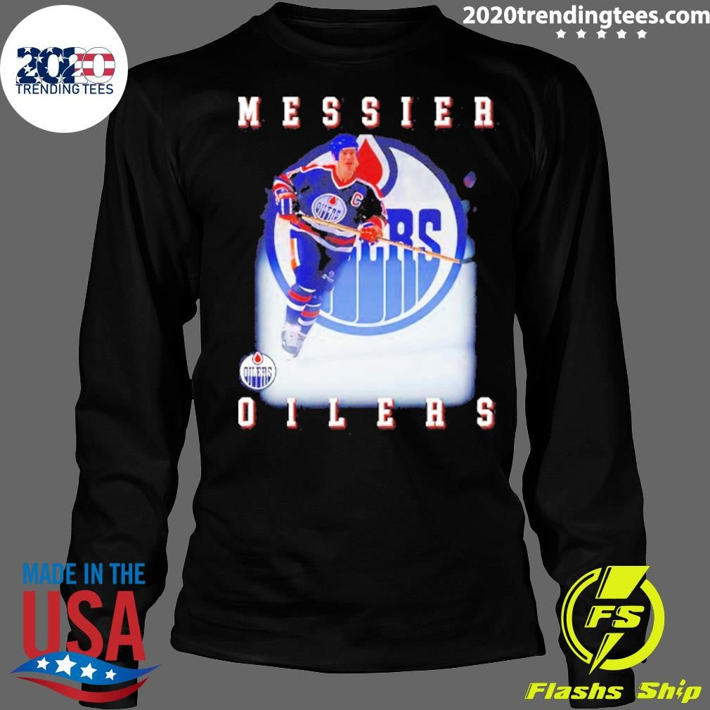 Edmonton Oilers Mark Messier Photo Shirt
