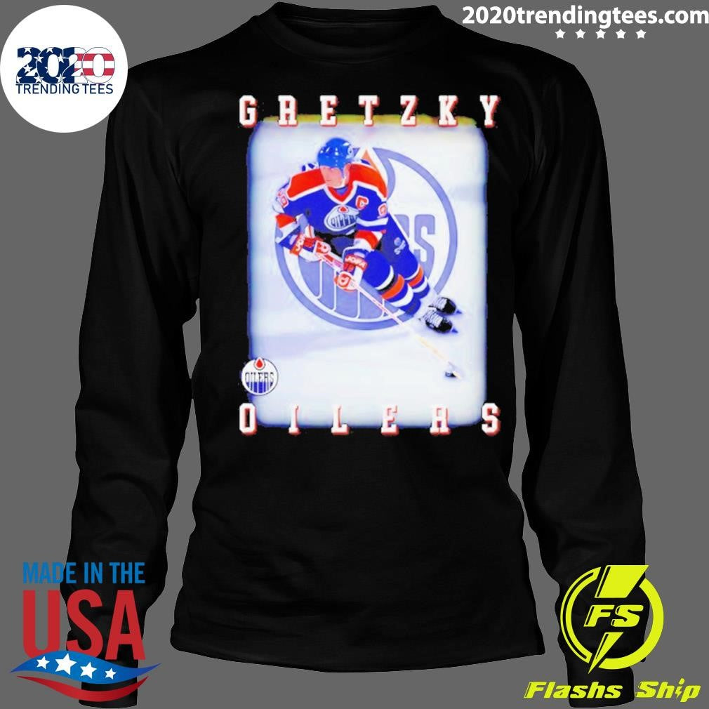 Edmonton Oilers Wayne Gretzky Photo Shirt