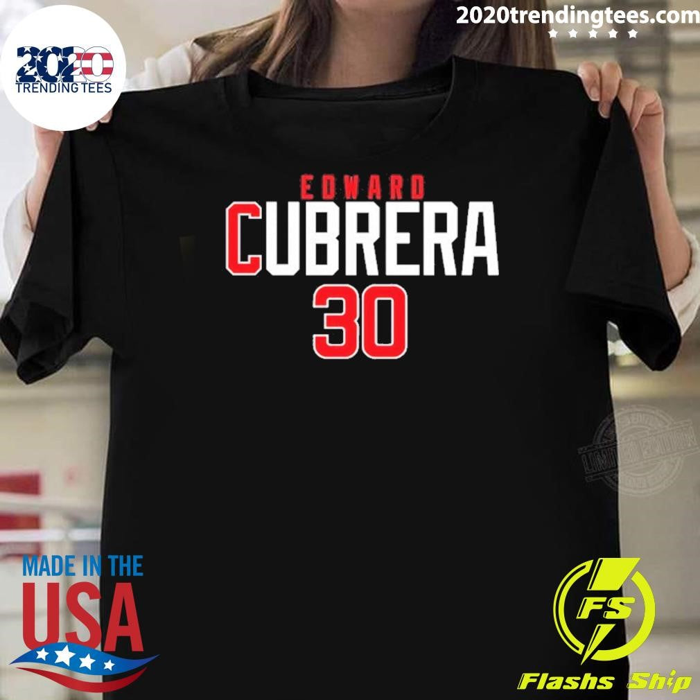 Edward Cabrera Chicago Cubs Number 30 Shirt