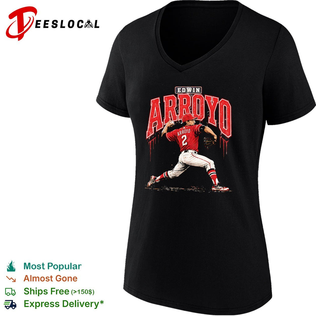 Edwin Arroyo Cincinnati Reds MLB Baseball Player