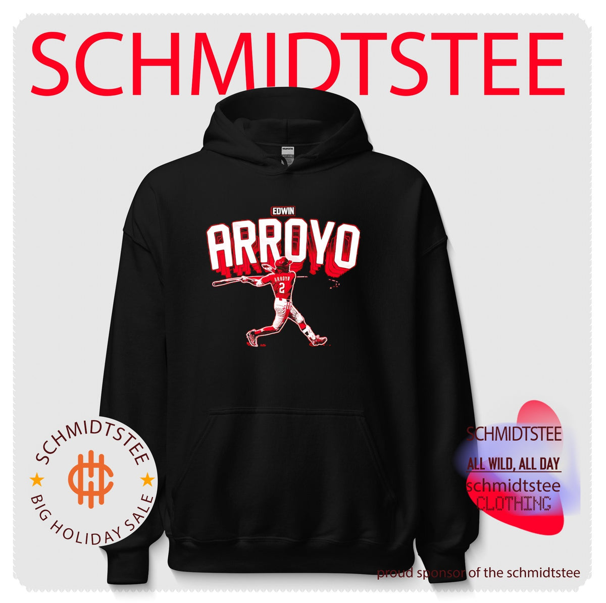 Edwin Arroyo Showtime Cincinnati Reds shirt