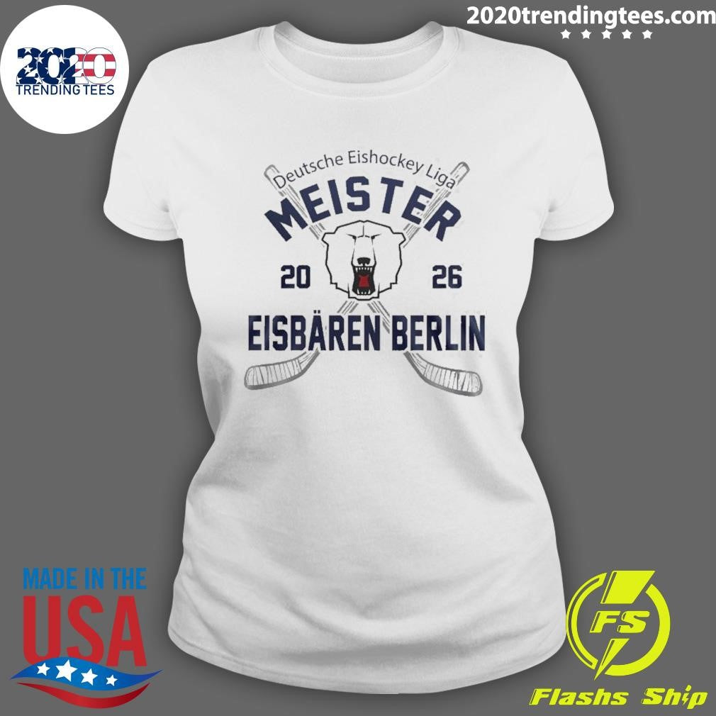 Eisbären Berlin Deutsche Eishockey Liga Meister 2026 Shirt