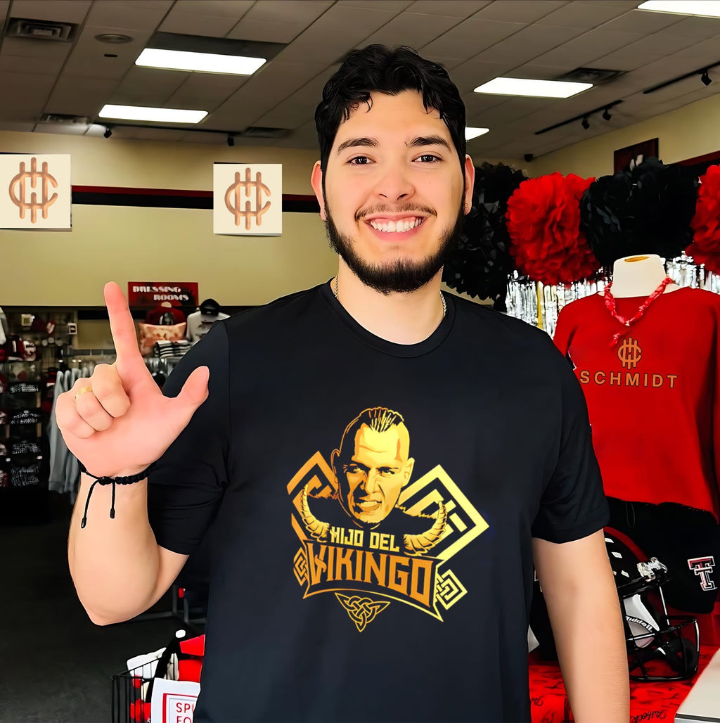 El Hijo del Vikingo El Gran Jinete graphic shirt
