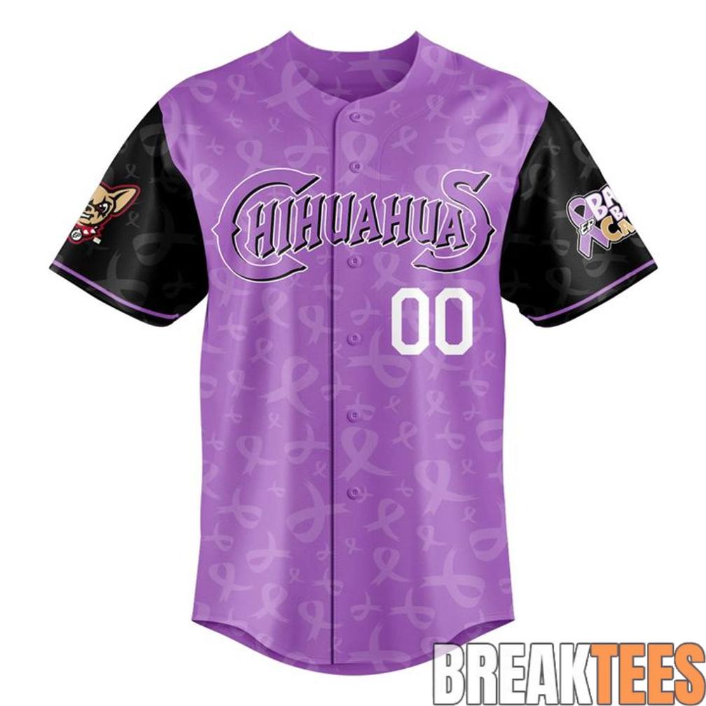 El Paso Chihuahuas 2026 Bark Back at Cancer Jersey