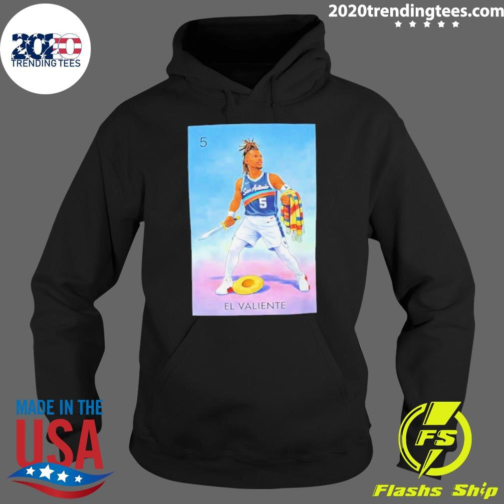 El Valiente Stephon Castle San Antonio Spurs Shirt