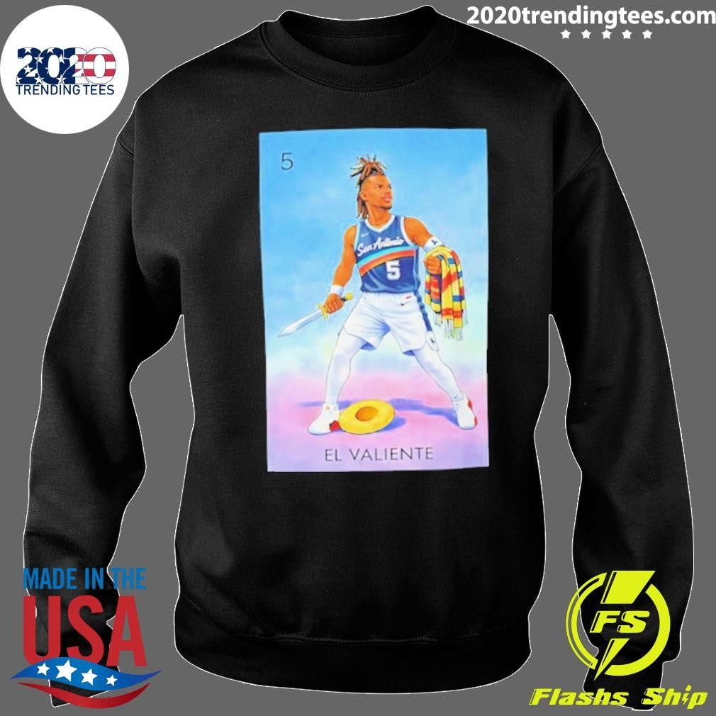 El Valiente Stephon Castle San Antonio Spurs Shirt