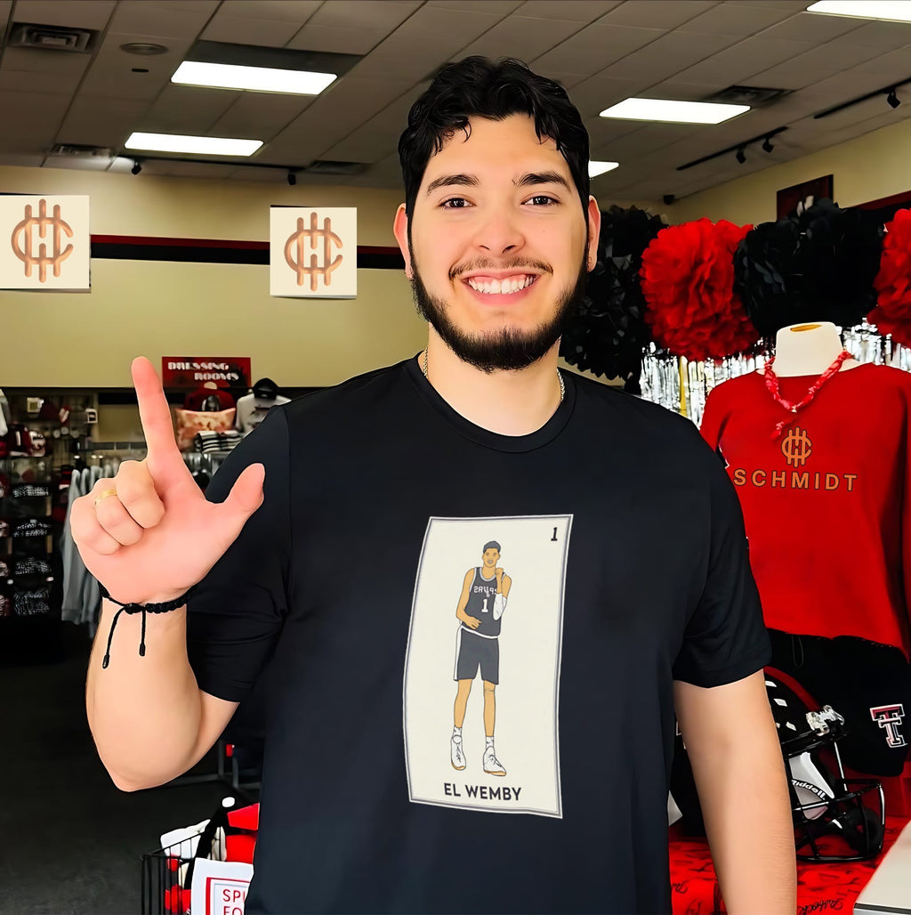 El Wemby San Antonio Spurs Wembanyama shirt
