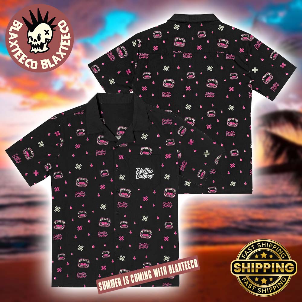 Electric Callboy Here For Blood Summer 2026 Hawaiian Shirt