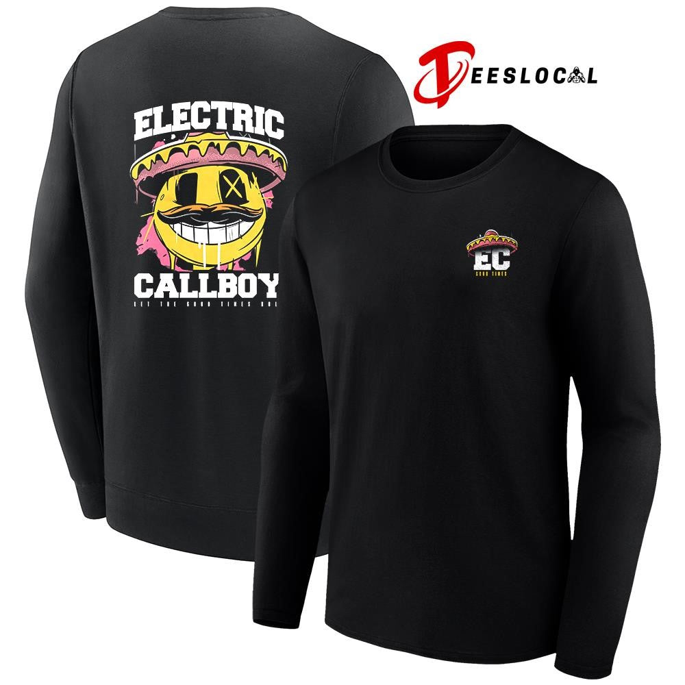 Electric Callboy Let The Good Times Roll Mexican smile shirt