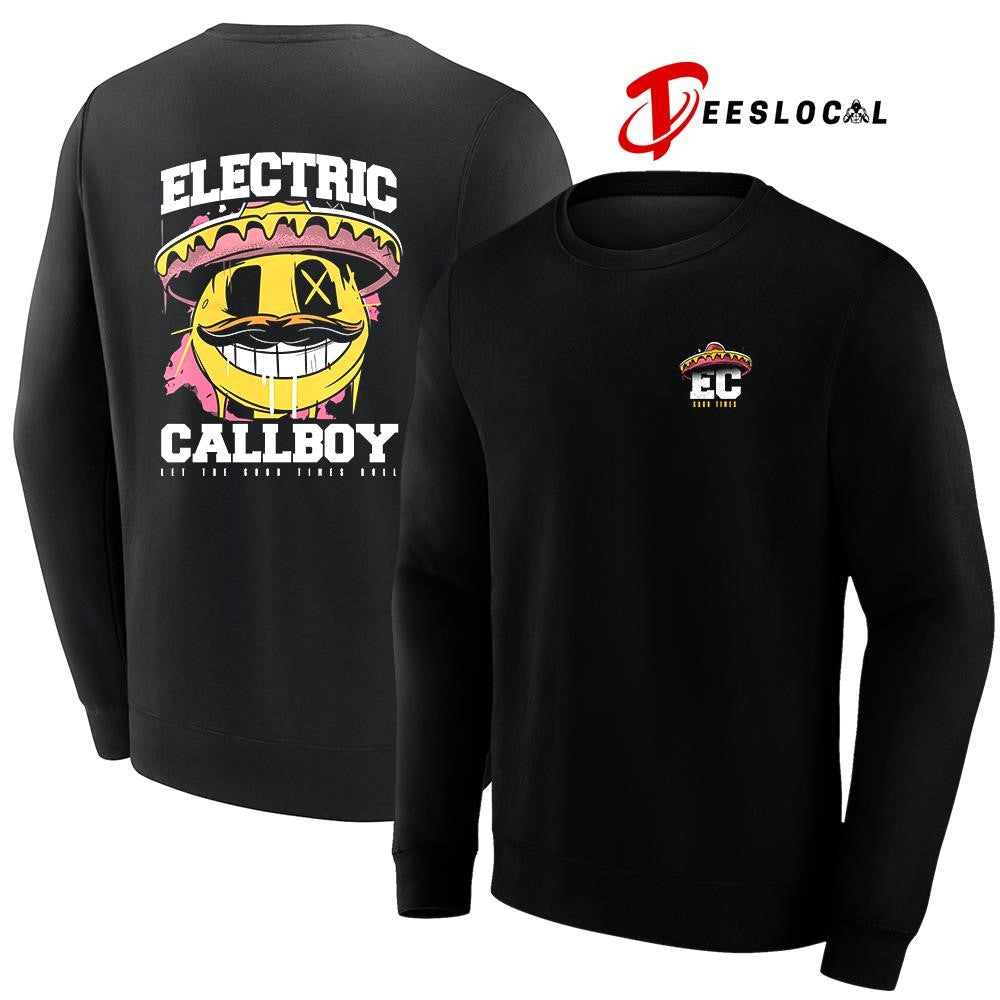 Electric Callboy Let The Good Times Roll Mexican smile shirt