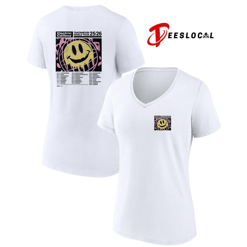 Electric Callboy Let The Good Times Roll Tanzneid world tour dates schedule shirt