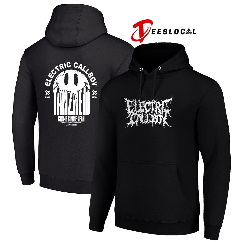Electric Callboy Let The Good Times Roll gimme gimme yeah death core smile shirt