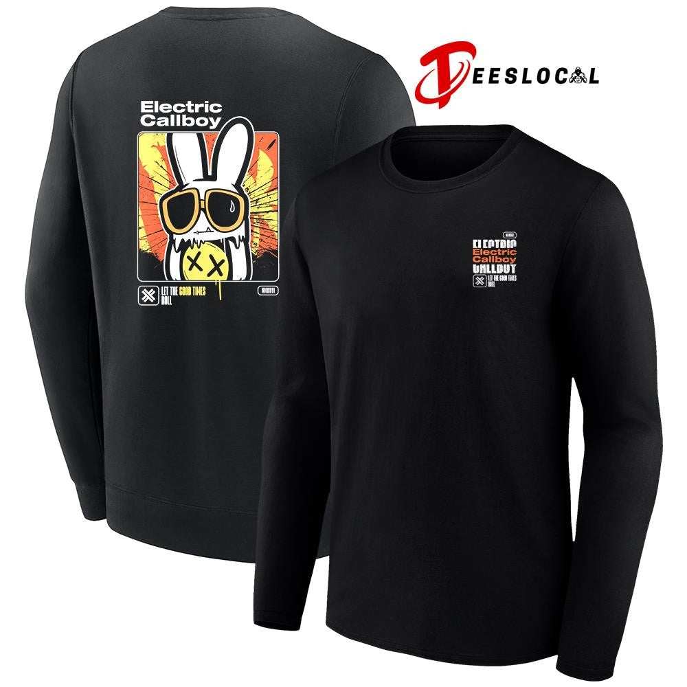 Electric Callboy Let The Good Times Roll melting bunny shirt