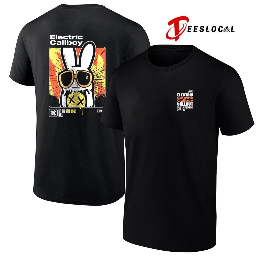 Electric Callboy Let The Good Times Roll melting bunny shirt