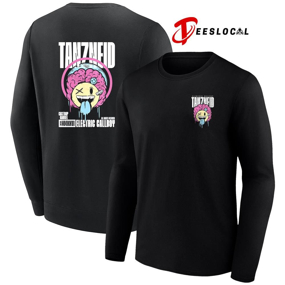 Electric Callboy Let The Good Times Roll tanzneid smile brain shirt