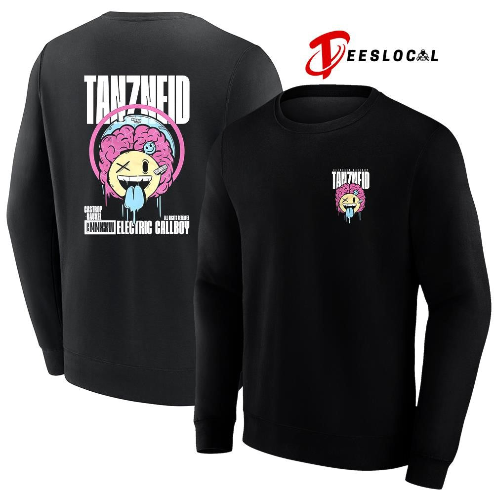 Electric Callboy Let The Good Times Roll tanzneid smile brain shirt