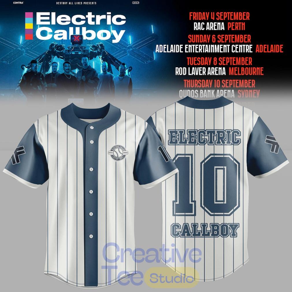Electric Callboy TANZNEID World Tour 2026 Classic Baseball Jersey
