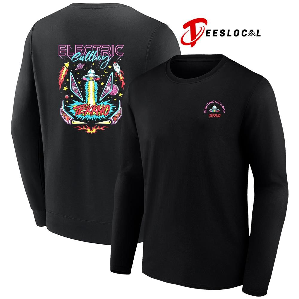 Electric Callboy Tekkno pinball shirt