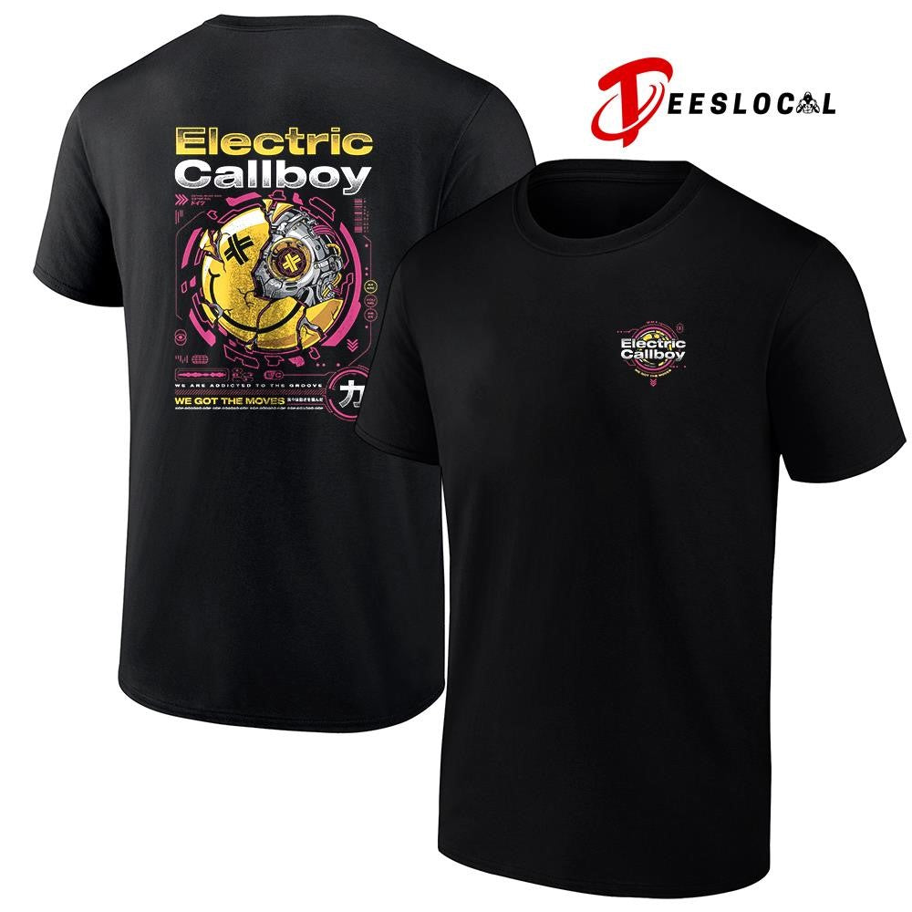 Electric Callboy we got the moves tech smile shirt