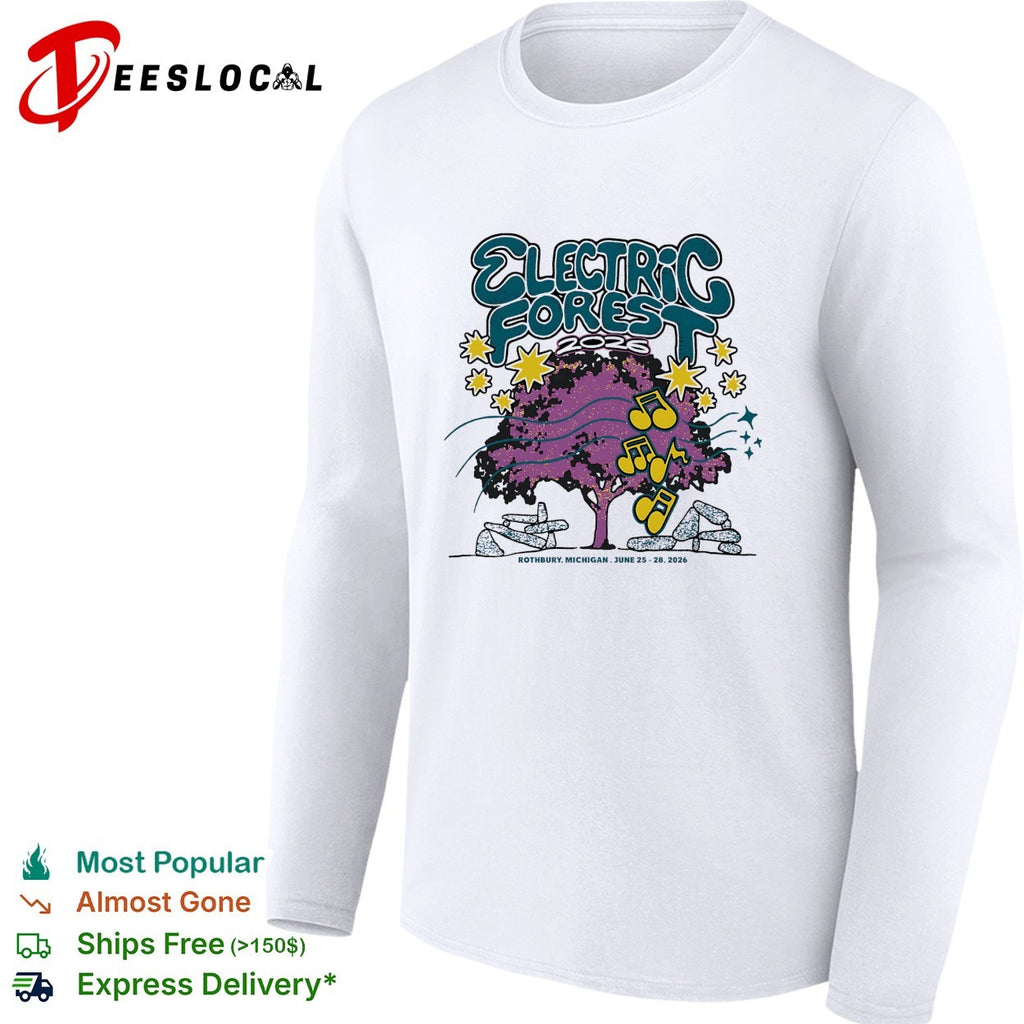 Electric Forest 2026 Rothbury Michigan tree shirt