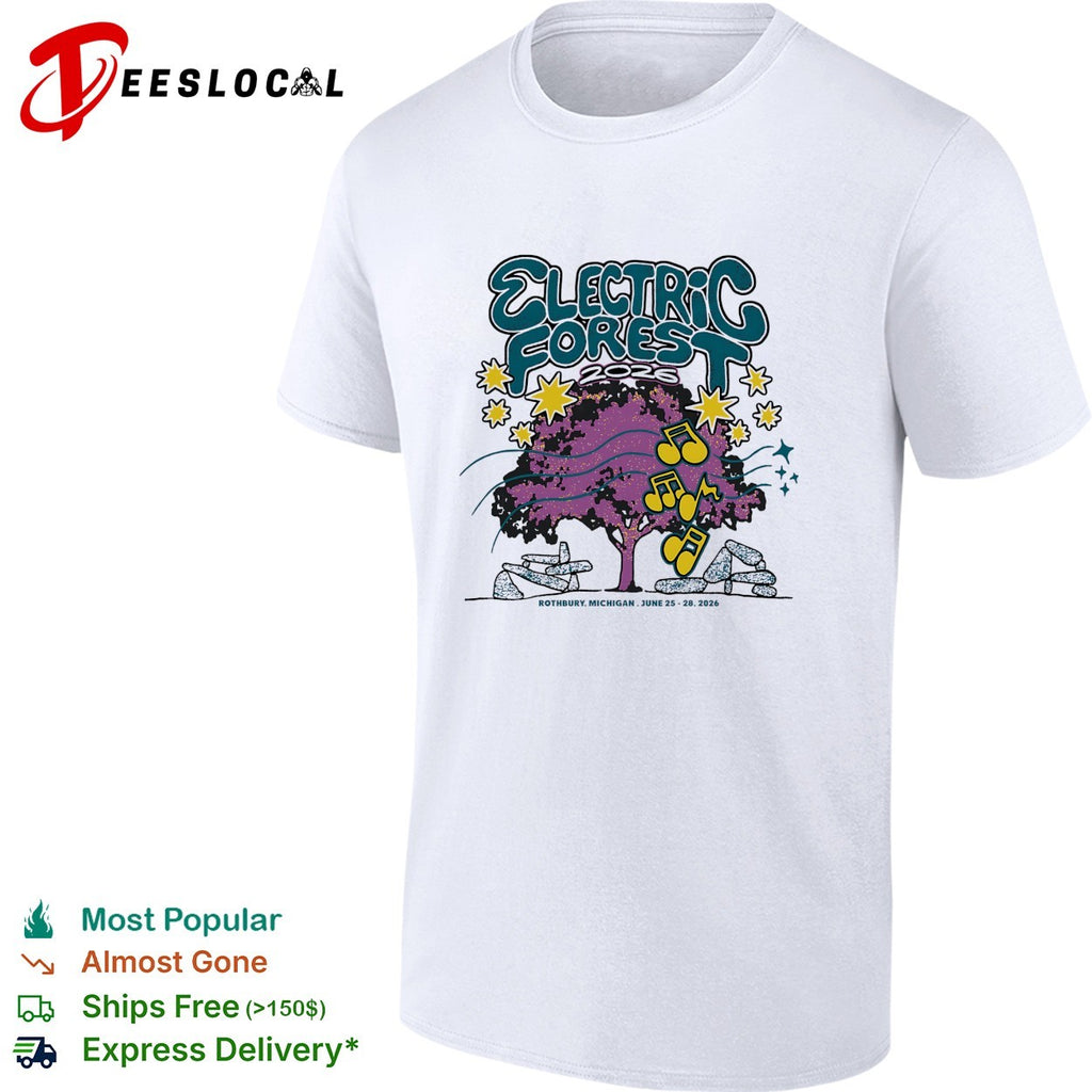 Electric Forest 2026 Rothbury Michigan tree shirt