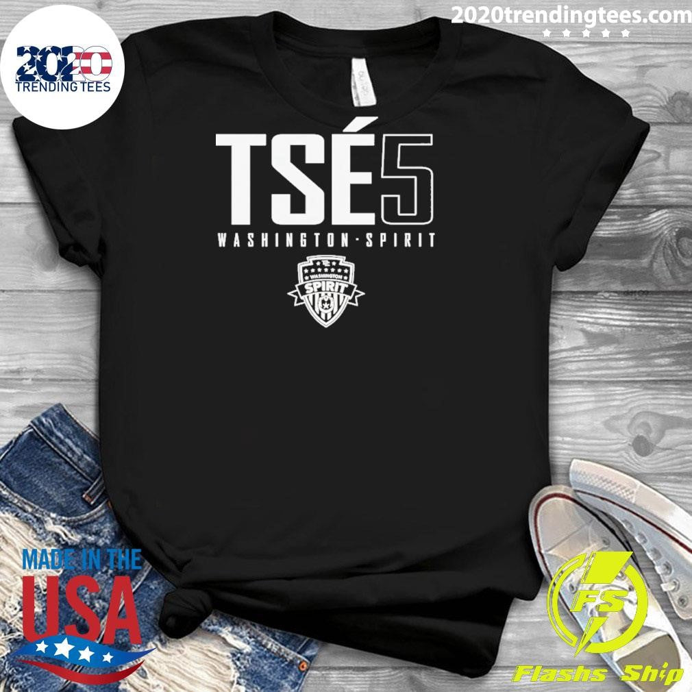 Elisabeth Tse 5 Washington Spirit Nwsl Name And Number Shirt