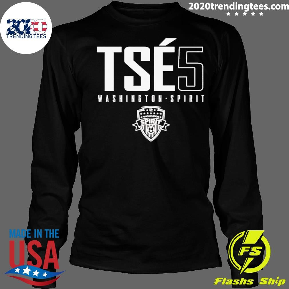 Elisabeth Tse 5 Washington Spirit Nwsl Name And Number Shirt