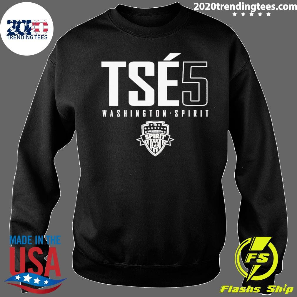 Elisabeth Tse 5 Washington Spirit Nwsl Name And Number Shirt