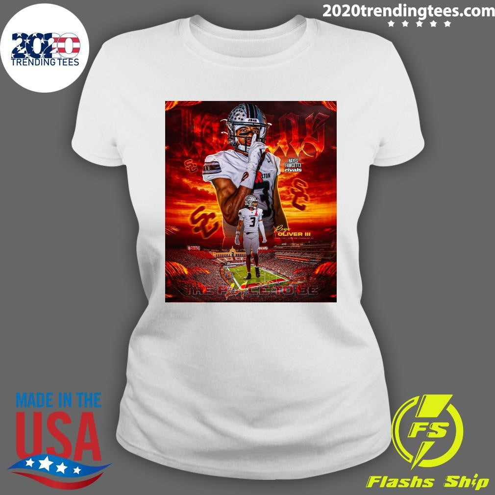Elite 2028 WR Roye Oliver III has Committed to USC Shirt