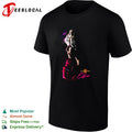 Ellie glamour woman portrait curly hair poster shirt