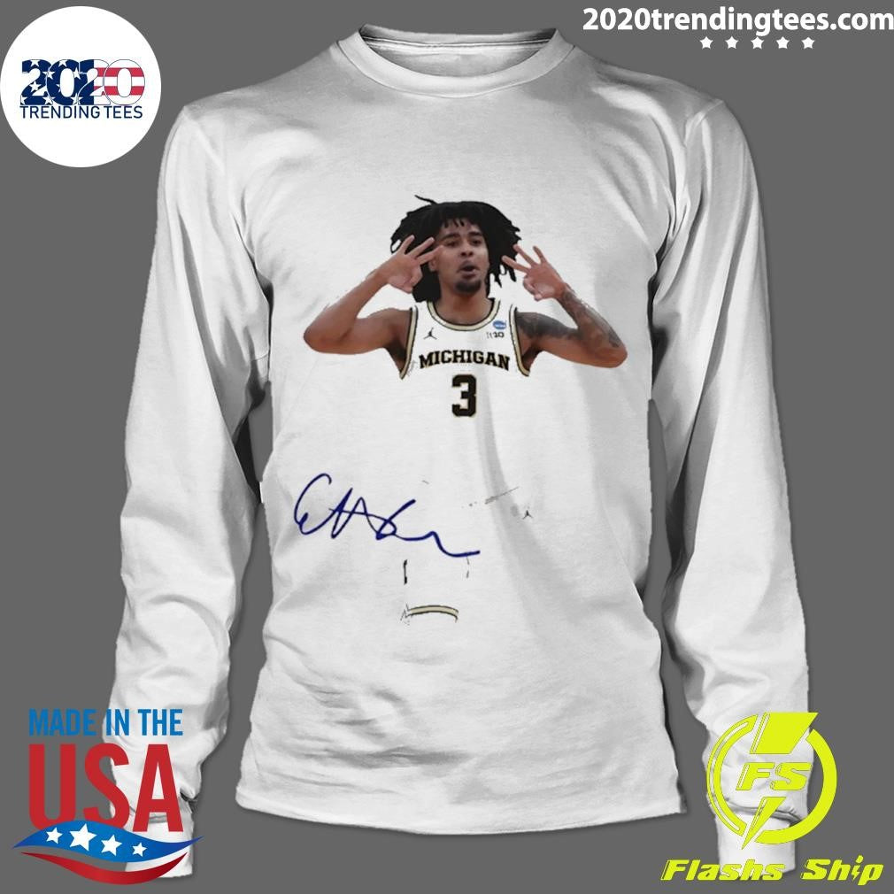 Elliot Cadeau Michigan Wolverines Signature Moment Shirt