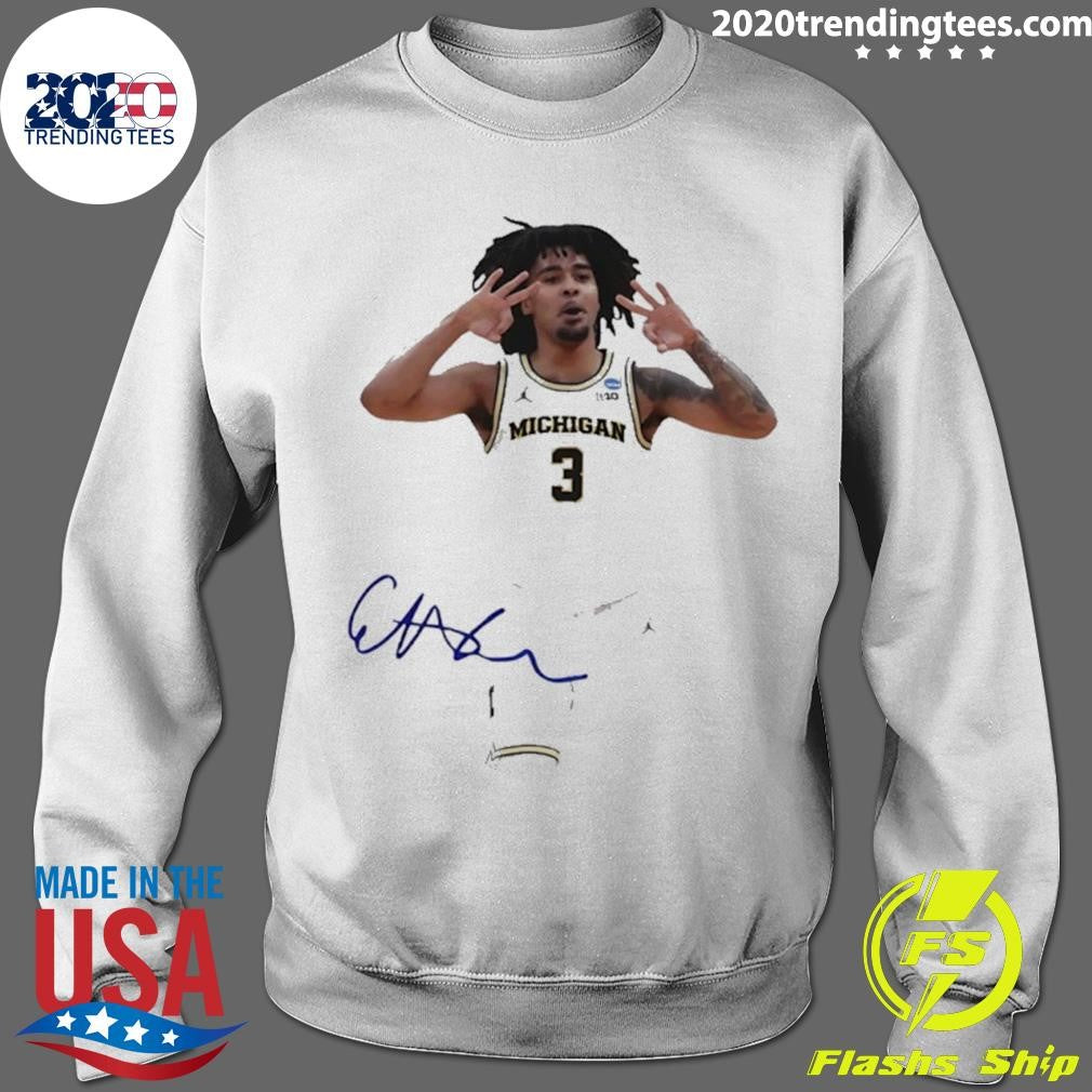Elliot Cadeau Michigan Wolverines Signature Moment Shirt