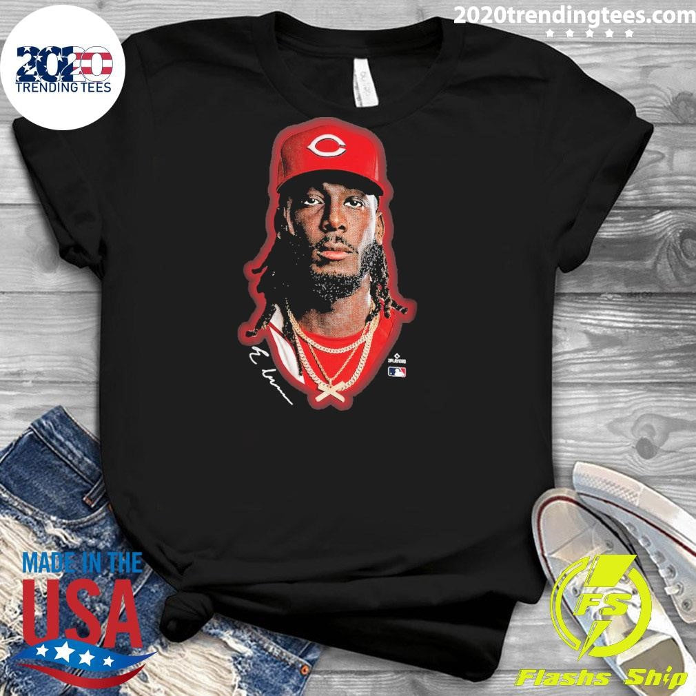 Elly De La Cruz Cincinnati Reds Outerstuff Youth Headliner Signature Shirt