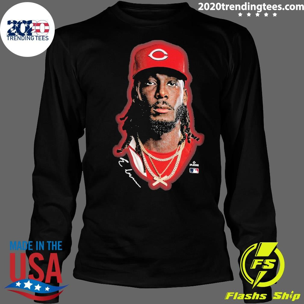 Elly De La Cruz Cincinnati Reds Outerstuff Youth Headliner Signature Shirt